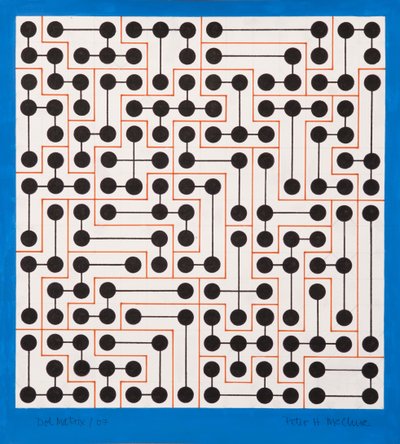 Matriz de puntos, 2007 de Peter McClure